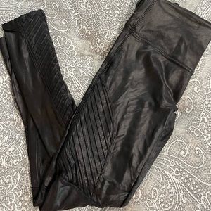 Black Motto Spanx Leggings